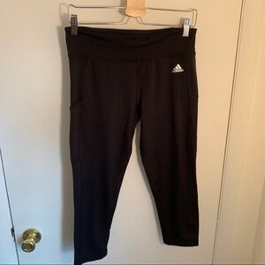 NWT Adidas CS MR 3/4 Crop Tight